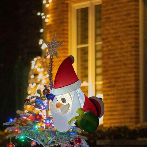 Père noël gonflable grand - père,