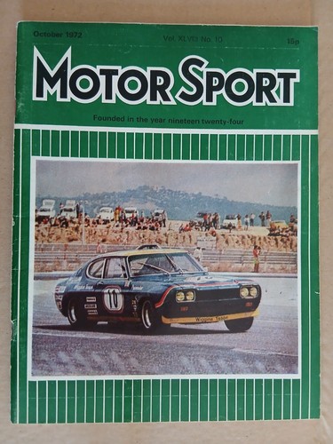 Motor sport 1972 - sport,