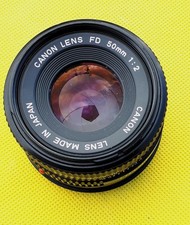 OBJECTIF CANON LENS 1:2 FD 50