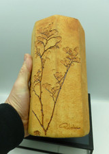 Vase octogonal en céramique