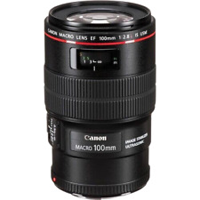 (Open Box) Canon EF 100mm F/2.8L IS USM Macro Telephoto Lens #3