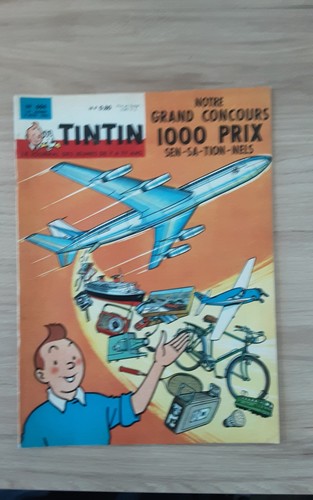 Journal tintin couverture - journal,