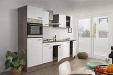 Cuisine équipée kitchenette Chêne York Blanc Oliver 270 CM respekta