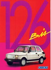 Catalogue Brochure Fiat 126 10/1987 France