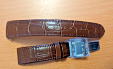 Genuine Seiko Premier Kinetic Brown Strap 21mm - SNP127P1 Novak Djokovic - USED