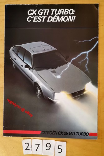 Citroen gti turbo - cx,