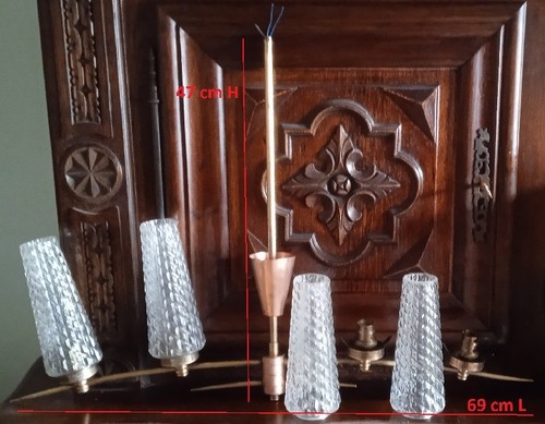Lustre art nouveau - lustre,