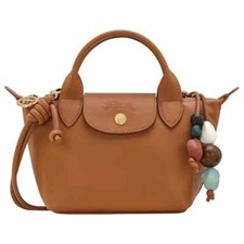 LONGCHAMP  Le Pliage Xtra XS Handbag Cashew - Leather New