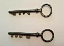 FORGER IRON SAFE SYSTEM KEY 6 CM 19th REF21