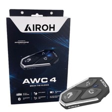 Airoh AWC4 Helmet Motorcycle Motorbike Intercom Communication System