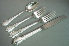 BRETON ROSE - INTERNATIONAL 4 PIECE STERLING LUNCH PLACE SETTING(S)