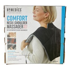 HoMedics Comfort Neck & Shoulder Massager with Heat Model HCM-WRP325H-GB