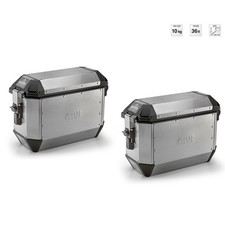 Paire Valises Latéral 36l Aluminium GIVI Monokey Trekker Alaska (ala36apack2)