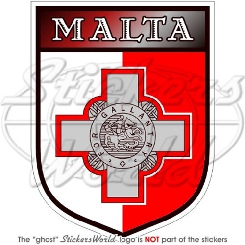 Malte maltais écusson - maltais, 100mm