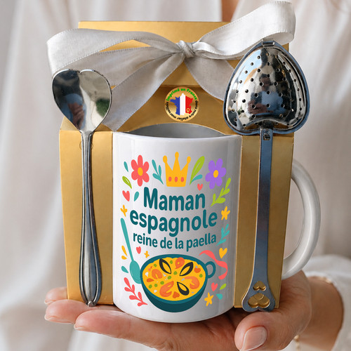 Coffret mug maman espagnole - mug,