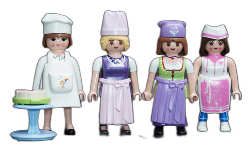 Playmobil lot cuisinière