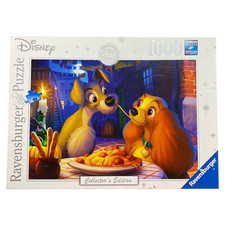 Ravensburger Disney Lady and the Tramp 1000 Piece Jigsaw Puzzle Collector's Edn