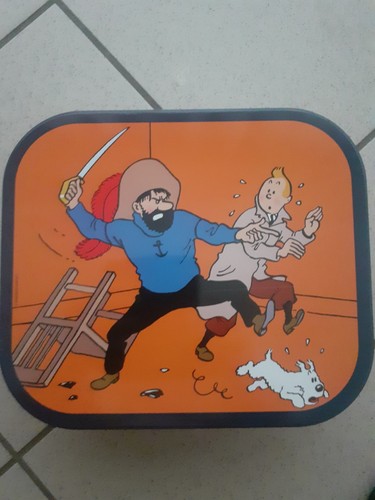 Tintin boite gateaux - tintin, de