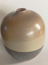 Céramique Vase Boule Signé