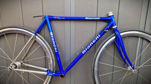 Frameset bianchi columbus blue - bianchi,