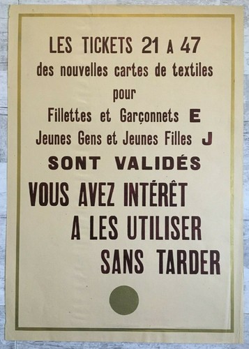 Affiche ancienne publicité