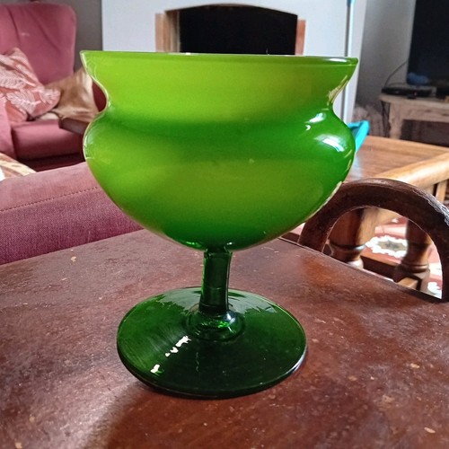 Coupe sur pied style - , murano