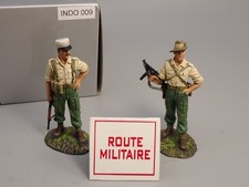 PLOMB THOMAS GUNN- INDOCHINE REF INDO009  LEGIONNAIRES GARDES DE ROUTE MILITAIRE