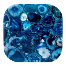 Table En Pierre D'Agate Bleue