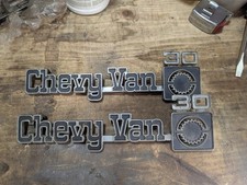 1977-1982 Chevrolet Chevy Van G-30 G30 Fender Nameplate Emblems 36358127093 OEM