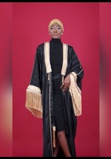 Abaya Bleue Larzena Neuve