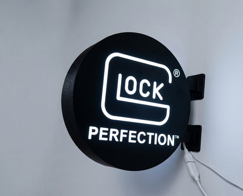 Enseigne lumineuse glock - lumineuse,