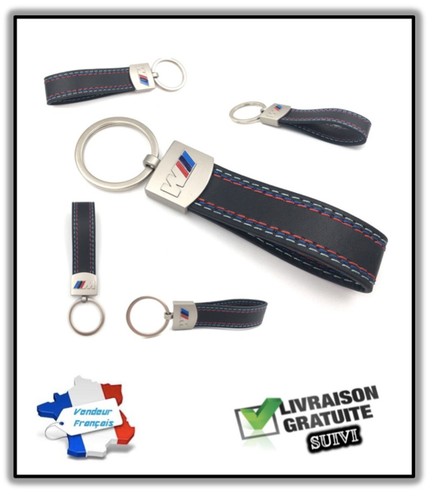 Porte clé cle - , cuir
