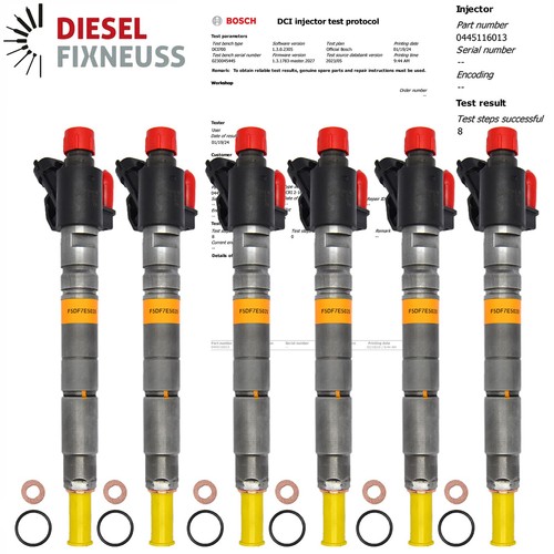 Injecteur 0445116013 - 6x,