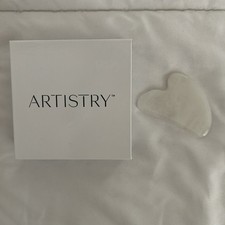 Artistry Gua Sha Stone Roller Set Natural Crystal Facial Scraping Massage Tool