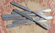 ANTIQUE DINNERETTE, METAL KNIFE CUT circa 1920, Sold individually!