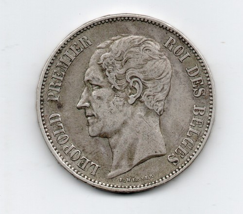 Belgique fancs belge 1850 - belgique,, 5