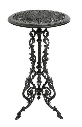 Table jardin fer 72cm - fer,
