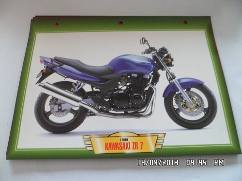 Carte fiche moto - fiche, zr