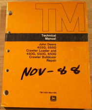 John Deere 450G 455G 550G 555G