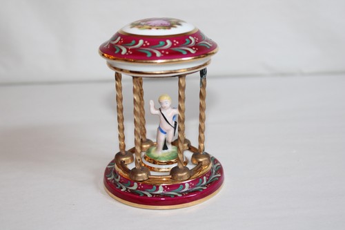 Petite cage porcelaine - cage, en