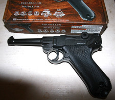 Umarex Legends Luger P.08 .177 Caliber CO2 Powered BB Air Pistol Works Great