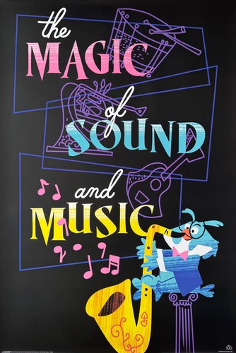 Mickey the magic affiche - mickey,