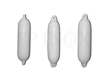 3 x Pare Battage Blanc 110 x 460 mm Neuf - Bateau