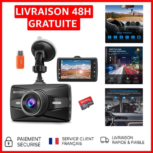 Dashcam 1080p avec détecteur - avec,