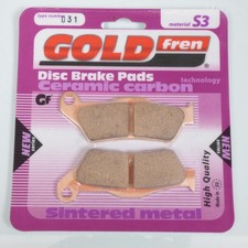 Plaquette de frein Gold Fren