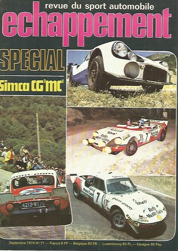 Echappement special - echappement, n°71
