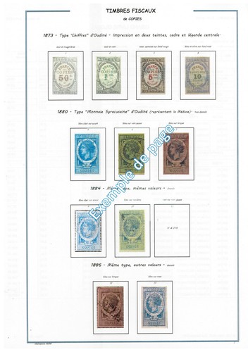 France timbres fiscaux de - -,