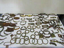 large lot of brass bronze furniture handles 