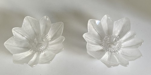 Paire bougeoirs vintage en - de,