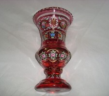 superbe vase cristal de boheme